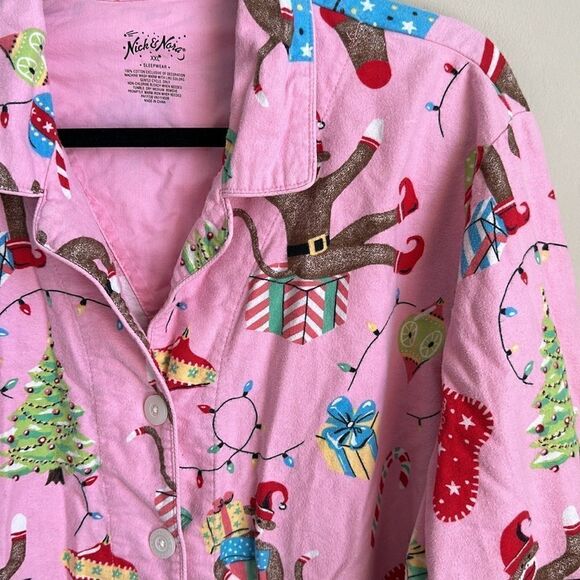 Nick & Nora Novelty Pajama Top XXL - Picture 2 of 5